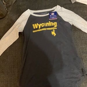 Wyoming Cowboys Long Sleeve T Shirt